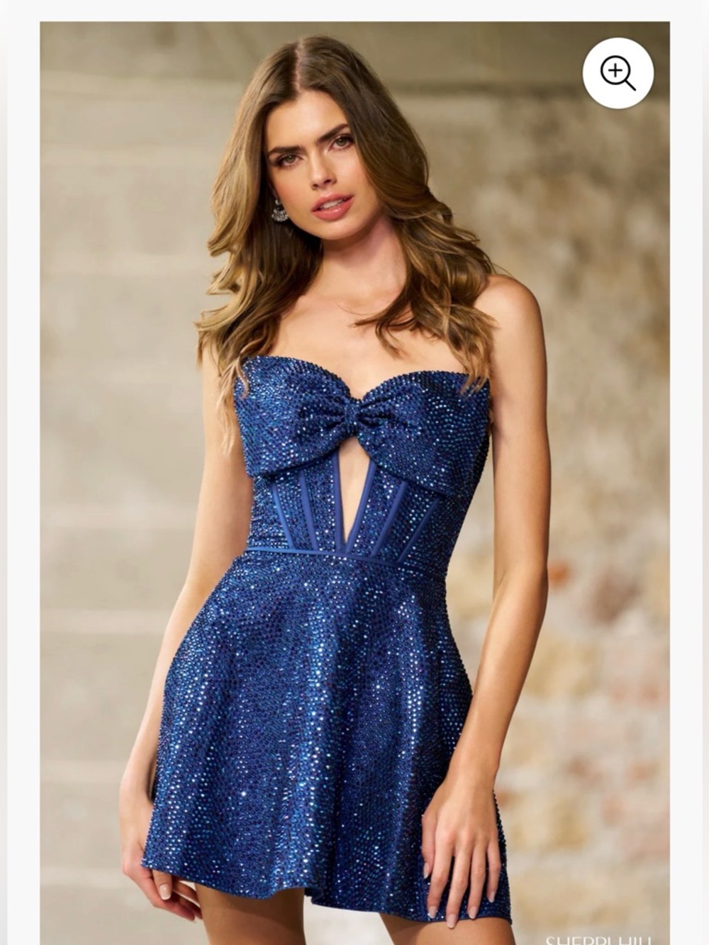 Sherri Hill 56681 NEW rhinestone cocktail dress (size 0)